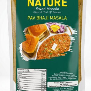 Nature Swad Masala Pav Bhaji Masala | Authentic Mumbai Style Spice Blend | Premium Indian Masala | Fresh & Aromatic