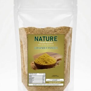 Nature Swad Masala Coriander Powder | 100% Natural Dhania Powder | Fresh Ground Indian Coriander | Pure & Aromatic Spice